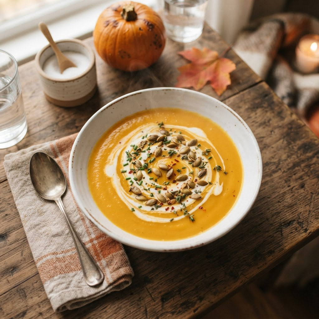 Kürbiscremesuppe